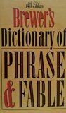 Brewer's Dictionary of Phrase and Fable  14th 9780060162009 Front Cover