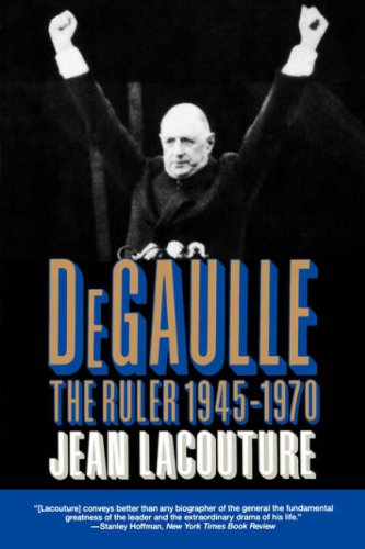 De Gaulle The Ruler, 1945-1970 N/A 9780393310009 Front Cover