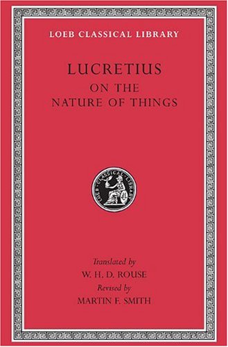 On the Nature of Things  3rd 1924 (Revised) 9780674992009 Front Cover