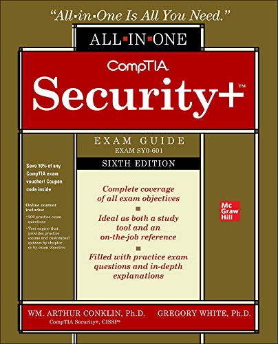 CompTIA Security+ All-In-One Exam Guide, Sixth Edition (Exam SY0-601)  6th 2021 9781260464009 Front Cover