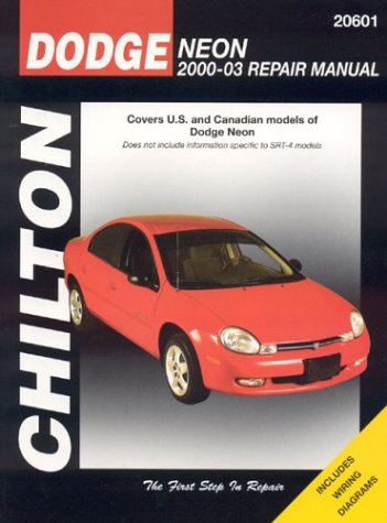Dodge Neon 2000-2003 Repair Manual  2003 9781563925009 Front Cover