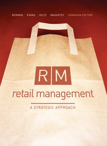 RETAILING MANAGEMENT >CANADIAN 1st 9780131204010 Front Cover
