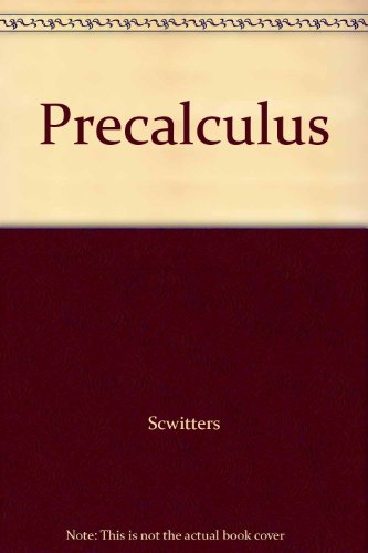 Precalculus 1st (Student Manual, Study Guide, etc.) 9780137187010 Front Cover