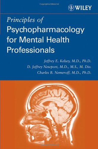 Principles of Psychopharmacology for Mental Health Professionals   2006 9780471254010 Front Cover