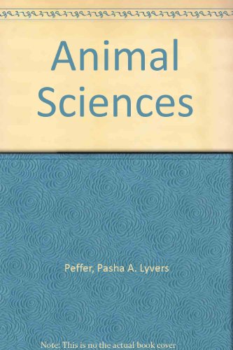 Animal Sciences   2011 (Revised) 9780757589010 Front Cover