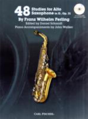 48 Studies for the Alto Saxophone in Eb, Op. 31 (Book & CD) N/A 9780825873010 Front Cover