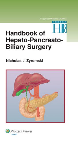 Handbook of Hepato-Pancreato-Biliary Surgery   2015 9781451185010 Front Cover