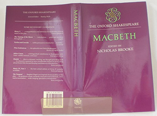 Macbeth   1990 9780198129011 Front Cover