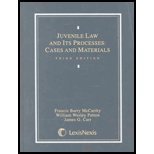 Juvenile Law and Its Processes Cases and Materials 3rd 2003 (Revised) 9780820558011 Front Cover