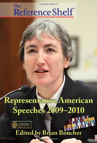 Representative American Speeches, 2009 2010  2010th 2010 (Revised) 9780824211011 Front Cover