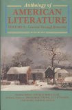 Anthology of American Literature Colonial Through Romantic 5th 9780023796012 Front Cover