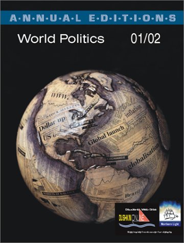 World Politics 2001-2002 22nd 2001 (Annual) 9780072433012 Front Cover