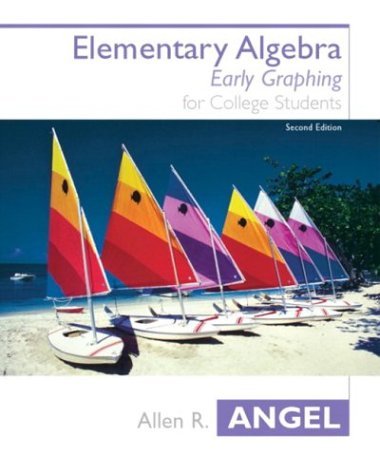 Elementary Algebra Early Graphing  2nd 2004 9780131411012 Front Cover