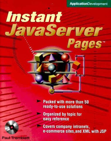 Instant Java Server Pages   2000 9780072126013 Front Cover