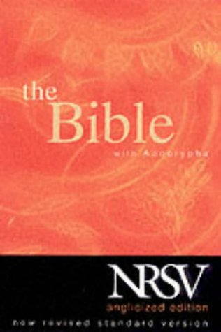 Bible with Apocrypha   1995 9780191070013 Front Cover