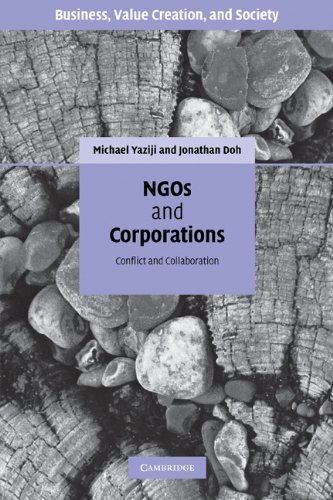 NGOs and Corporations Conflict and Collaboration  2009 9780521686013 Front Cover