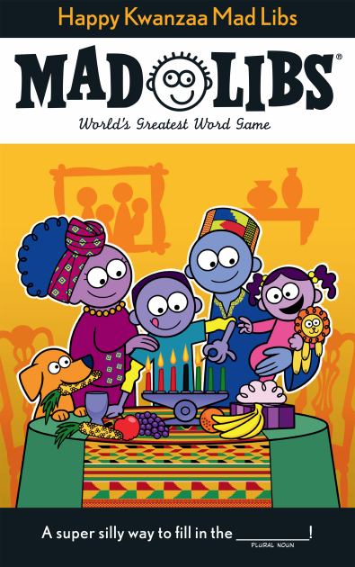 Happy Kwanzaa Mad Libs World's Greatest Word Game N/A 9780593094013 Front Cover