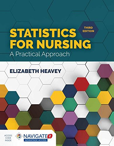 Statistics for Nursing: a Practical Approach  3rd 2019 (Revised) 9781284142013 Front Cover
