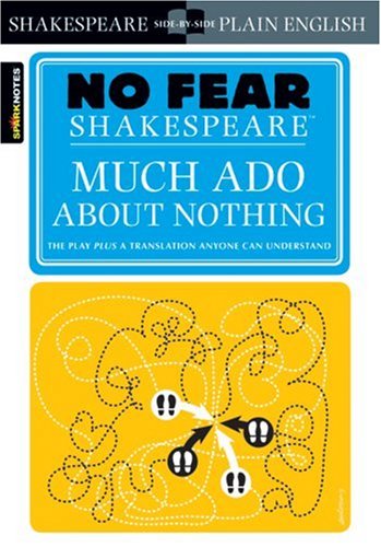 Much Ado about Nothing (No Fear Shakespeare)   2004 9781411401013 Front Cover