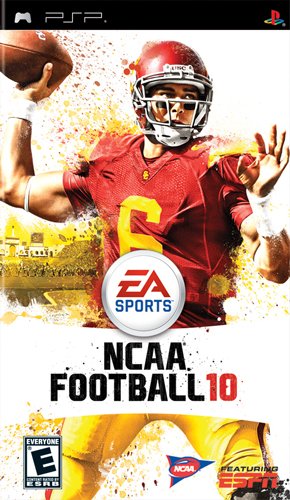NCAA Football 10 - Sony PSP Sony PSP artwork