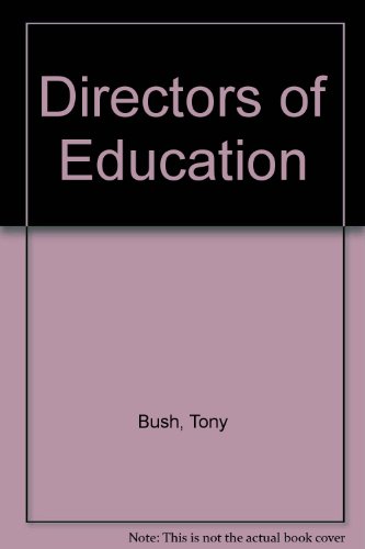 Directors of Education  1982 9780043790014 Front Cover
