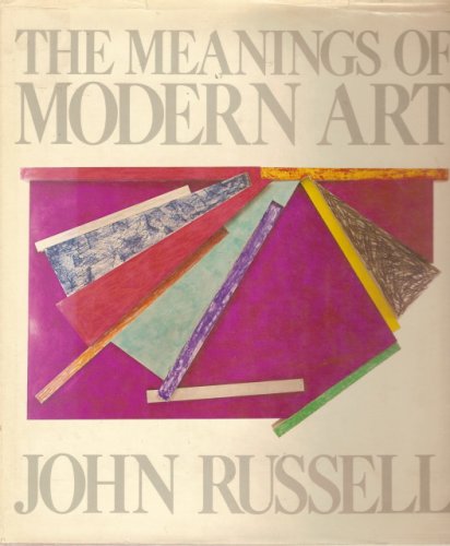 Meanings of Modern Art   1981 9780060137014 Front Cover