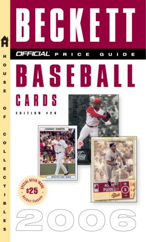 Official Beckett Price Guide to Baseball Cards 2007  26th 9780375721014 Front Cover