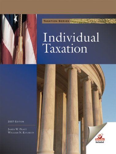 Individual Taxation With TurboTax Premiere 2nd 2007 9780759363014 Front Cover