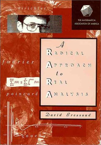 Radical Approach to Real Analysis   1996 9780883857014 Front Cover