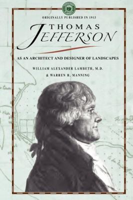 Thomas Jefferson As an Architect  N/A 9781429014014 Front Cover