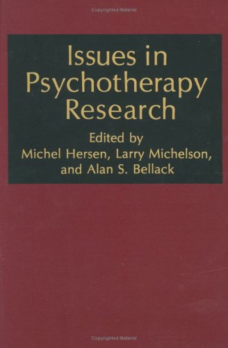 Issues in Psychotherapy Research   1984 9780306414015 Front Cover