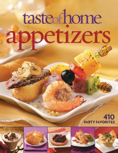 Appetizers 410 Party Favorites  2011 9780898218015 Front Cover