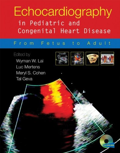 Echocardiography in Pediatric and Congenital Heart Disease From Fetus to Adult  2009 9781405174015 Front Cover