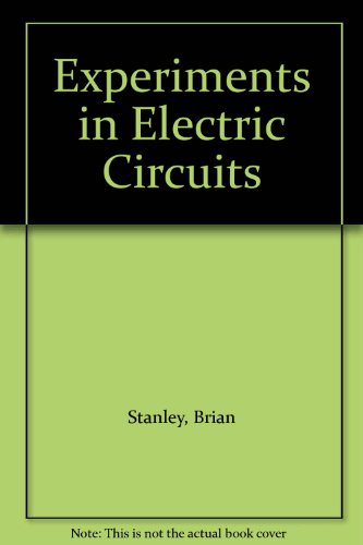 Experiments with Electronic Circuits 4th 9780024155016 Front Cover