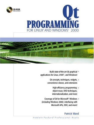 Qt Programming for LINUX and Windows 2000   2001 9780130270016 Front Cover