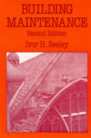 Building Maintenance  2nd 1987 9780333457016 Front Cover
