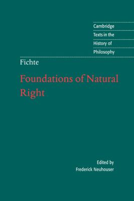 Foundations of Natural Right   2000 9780521573016 Front Cover
