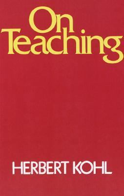 On Teaching  Reprint  9780805208016 Front Cover