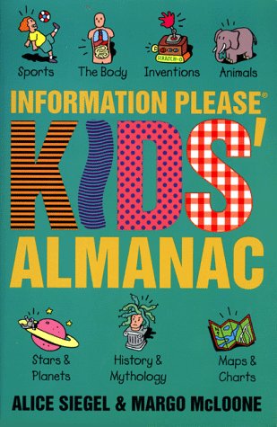 Information Please Kids Almanac   1992 9780395588017 Front Cover
