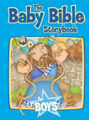 Baby Bible Storybook for Boys  N/A 9780781435017 Front Cover