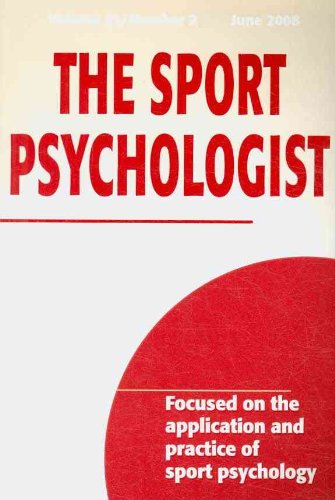 The Sport Psychologist: Issue 2, 2008  2008 9780736061018 Front Cover