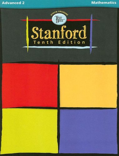 Test Best Stanford Advanced 2 Mathematics 10th 2003 9780739888018 Front Cover