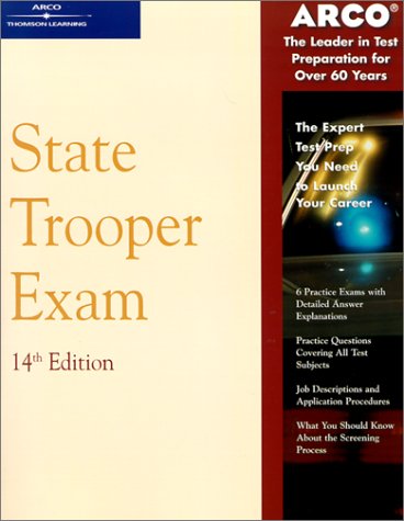 State Trooper Exam : Highway Patrol Officer-State Traffic Officer 14th 9780768907018 Front Cover