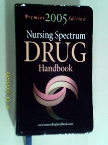 Nursing Spectrum Drug Handbook 2005   2004 9781930745018 Front Cover