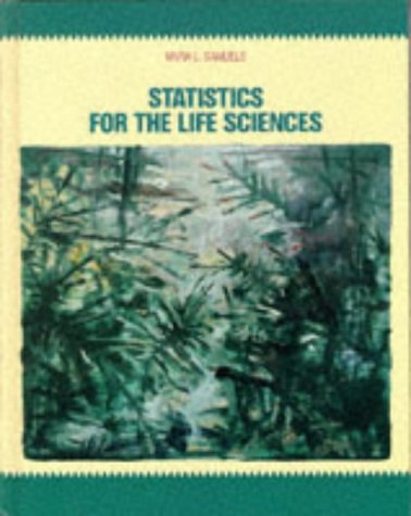 Statistics for Life Sciences   1989 9780024055019 Front Cover