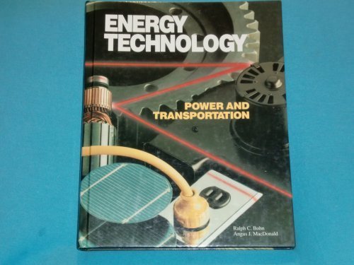 Energy Technology Power and Transportation 4th 9780026754019 Front Cover