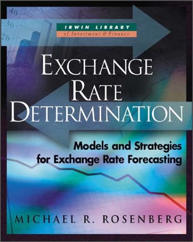 Exchange Rate Determination Models and Strategies for Exchange Rate Forecasting  2003 9780071415019 Front Cover