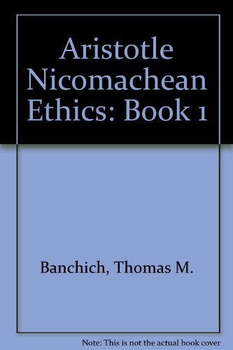 Aristotle Nichomachean Ethics   2004 9781931019019 Front Cover
