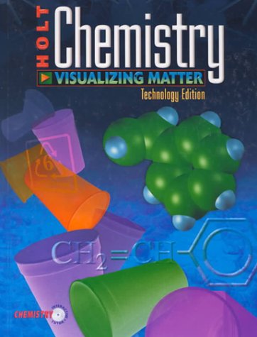 Holt Chemistry Visualizing Matter Technology Edition N/A 9780030520020 Front Cover