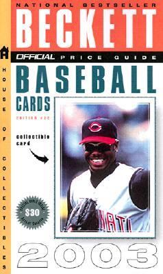 Official Beckett Price Guide to Baseball Cards, 2002-2003 22nd 9780609809020 Front Cover